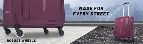 Aristocrat Skyway Cabin Size Soft Luggage (55 Cm)|Spacious Polyester ...