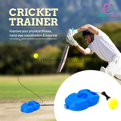 🏏Cricket Trainer Rebound Ball || Self Cricket Practice Training Tool f ...