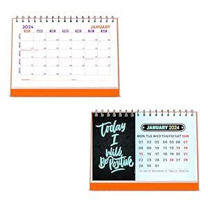 ESCAPER Box Calendar with Planner 2024 & Today Positive Motivational ...