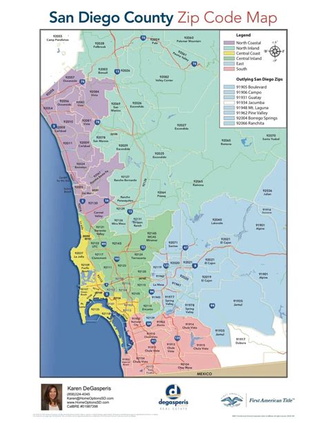 San Diego County California Zip Code List at Jaime Trujillo blog