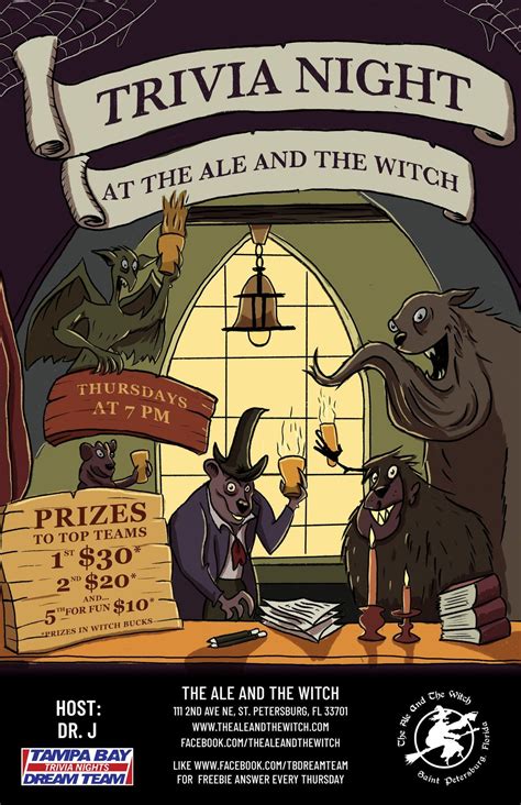 Trivia Night @ The Ale & The Witch, The Ale and the Witch, Saint ...
