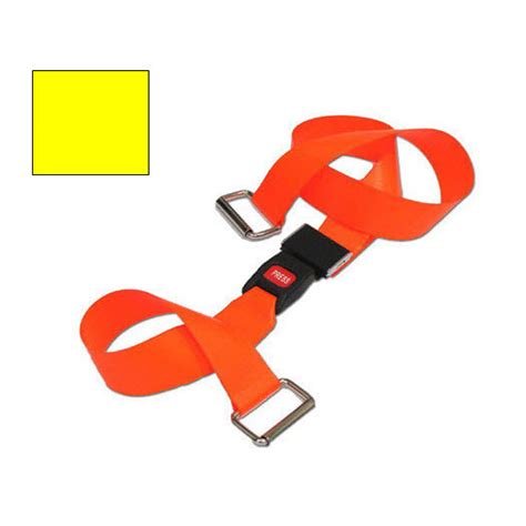 BioThane G1 Restraint Straps, 2 piece, Metal Loop Ends | Bound Tree