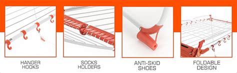 Bathla Mobidry Opus - Extra Large Foldable Clothes Drying Stand ...