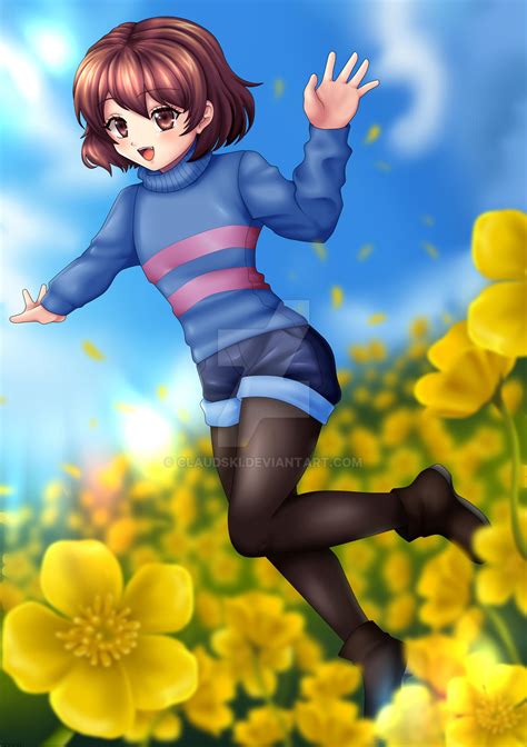 Frisk (Undertale) Fan Art by ClaudSki on DeviantArt