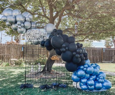 Buy DIY 105pcs Balloon Garland Arch Kit Metallic Chrome Silver Blue ...