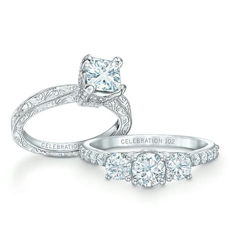 Vera Wang Love Collection 1 CT. T.W. Pear-Shaped Diamond and Sapphire ...
