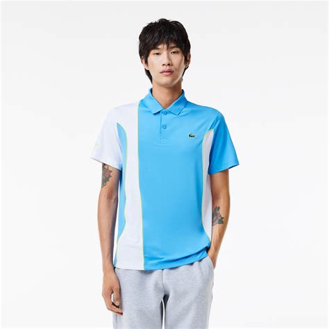 Men's Lacoste SPORT x Novak Djokovic Regular Fit Colour-Block Polo