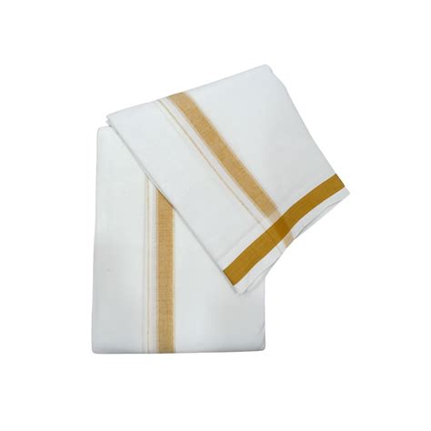 Men Pure Cotton 3x4inch Super Nice Panchakacham Dhoti-9x6 – Thandavas