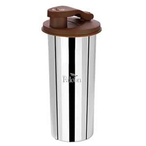 Buy PddFalcon Stainless Steel Sipper Classic Glass/Tumbler with Flip ...
