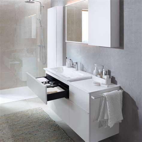 Washbasin cabinets for bathrooms & guest WCs | Geberit