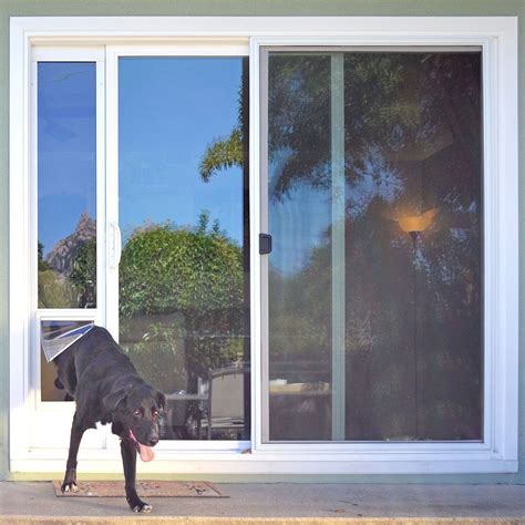 Ideal Fast Fit Patio Pet Door | Sliding door dog door, Sliding glass ...
