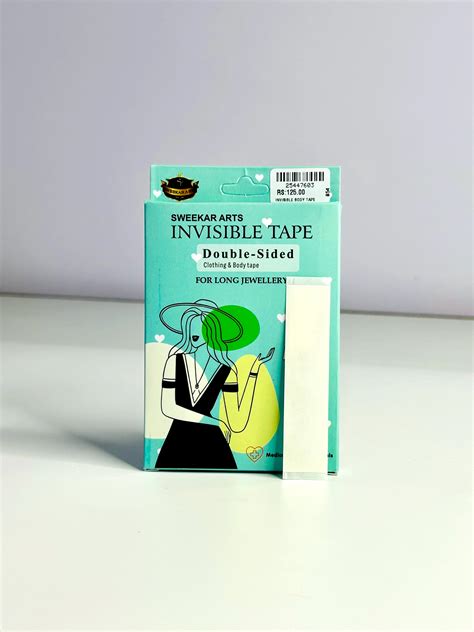 INVISIBLE DOUBLE SIDED CLOTHING AND BODY TAPE
