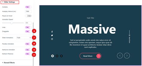 How To Use The General Slider Widget With Default Skin By Prime Slider