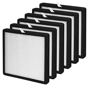 FCFMY 6 Packs H13 True HEPA Replacement Filters for Westinghouse 1701 ...