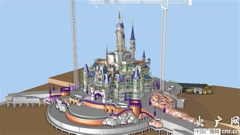上海迪士尼乐园城堡运用BIM创新技术提升工程效率