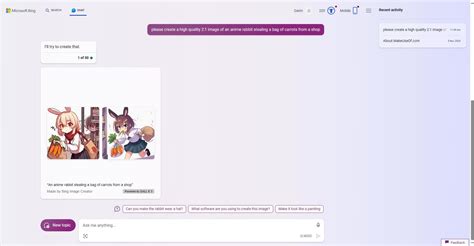 Bing Chat GPT 的图像结果