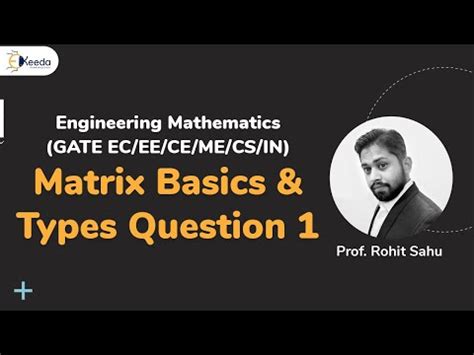 Image result for Matrix Engineering Mathematics Tutorial