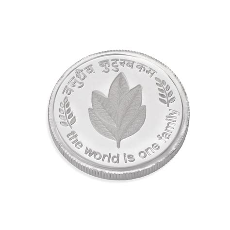 10 GM 999 Mango Leaf Silver Coins