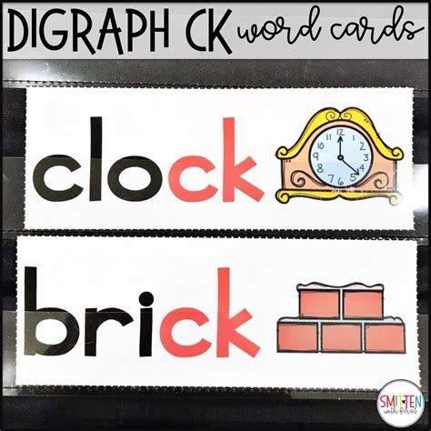 Digraph ck words worksheets for kindergarten first grade 1 – Artofit