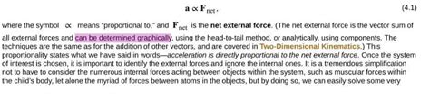 If the net external force can be determined graphically, what forces ...