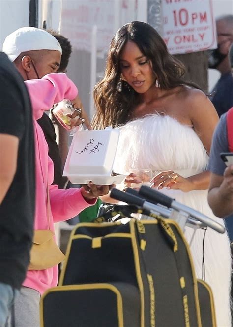 KELLY ROWLAND on the Set of Merry Liddle Christmas in Los Angeles 10/02 ...