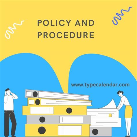 Free Printable Policy And Procedure Templates: Ensure Compliance