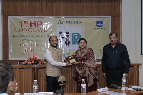 HR CONCLAVE, ANKURAN (26 MAY, 2019) | IIM Sirmaur | Himachal Pradesh ...