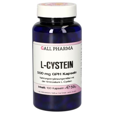 L-Cysteine 500 mg GPH Capsules [2344465]-Gall-Pharma GmbH-Online-Shop