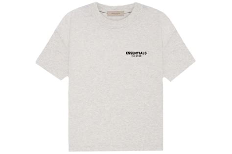 FEAR OF GOD ESSENTIALS TEE 'LIGHT OATMEAL'