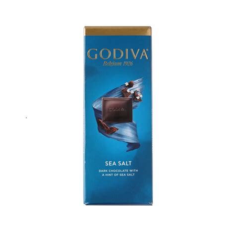Godiva Sea Salt Dark Chocolate Bar 90gm – glamshow