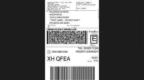 Image result for Create FedEx Express Label