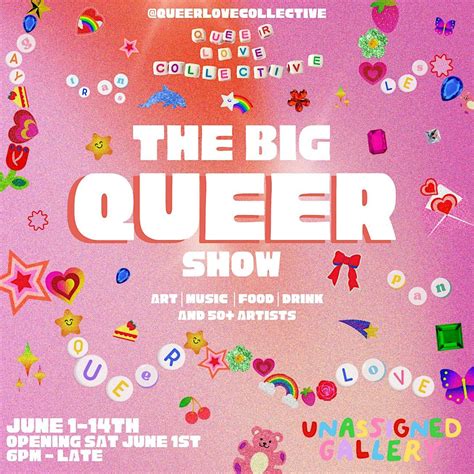 THE BIG QUEER SHOW - Opening Celebration, 55 Edward St, Brunswick, 1 ...