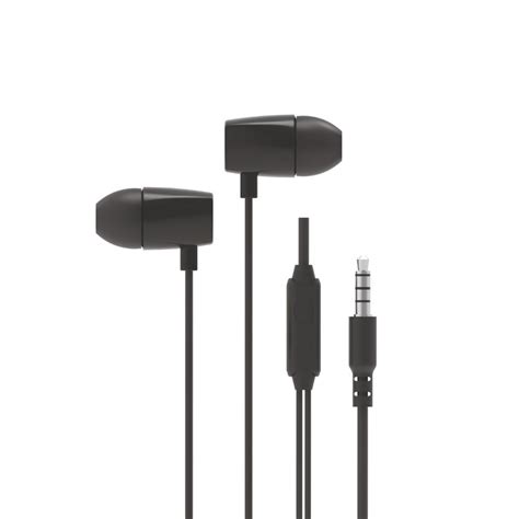 Buy ARU Groove 77 Wired Earphone with Mic, Tangle Free Cable, Black at ...
