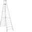 Werner P400 16-ft ( 20-ft Reach Height ) Aluminum Type 1A - 300 lbs ...