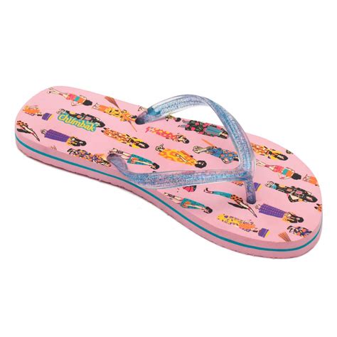 Buy Chumbak Women's Pink Flip-Flops - Medium at Amazon.in