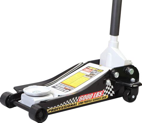 Torin Black Jack T83505W Hydraulic Low Profile Steel Racing Floor Jack ...