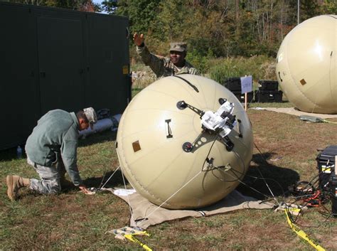 Inflatable SATCOM antenna provides early entry mission command ...