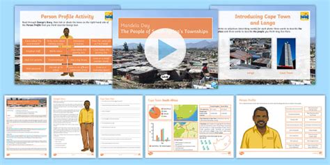 The People of South Africa's Townships (teacher made)