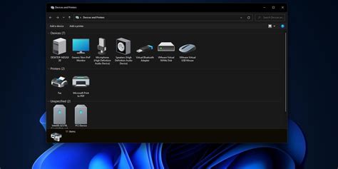 Device and Printer Panel 的图像结果