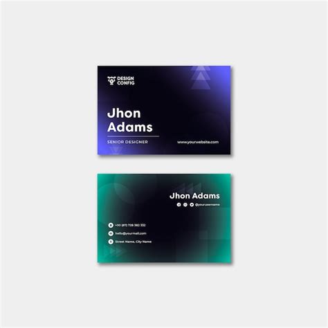 Gradient graphic design template | Free PSD