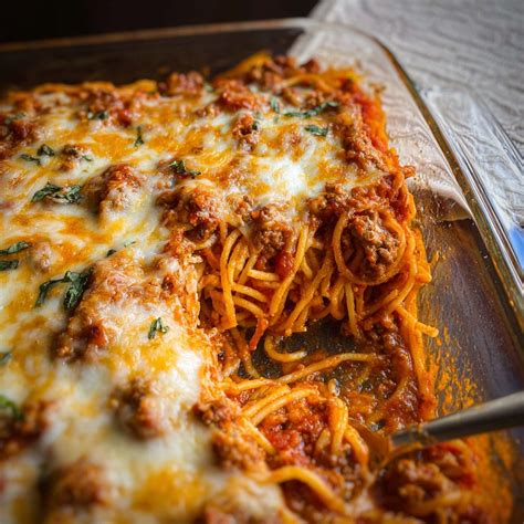 Baked Spaghetti Casserole