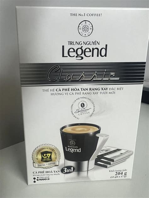 Trung nguyen legend Trung Nguyen- Legend Classic 3in1 instant coffee w ...