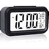 CASE PLUS Digital Smart Backlight Battery Operated Alarm Table Clock ...