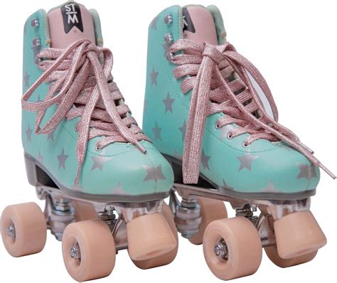 Buy STMAX Roller Skates for Women and Girls Quad Roller Derby 4 Wheels ...
