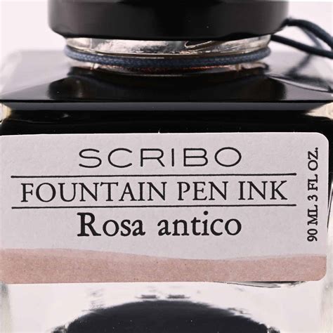 Scribo Rosa Antico Ink Bottle, Pink - 90ml – Makoba