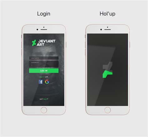 Image result for deviantART App. Log In