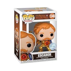 Funko Pop! Animation: SDS - Escanor with CS&Axe - Metallic - Seven ...