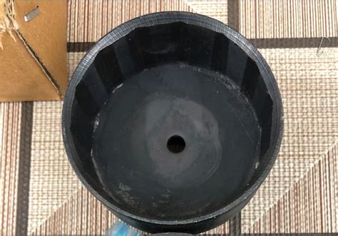 4 MECH OIL FILTER WRENCH, CUP TYPE 1/2" DRIVE, MULTIVEHICLE TOOL FOR ...