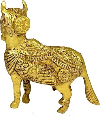 Buy Shubh Sanket Vastu Brass kamdhenu Cow/Idol/Statue/murti Vastu/Feng ...
