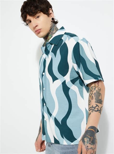 Buy URB_N Men Printed Relaxed Fit Shirt Online at just Rs. 899.0 ...